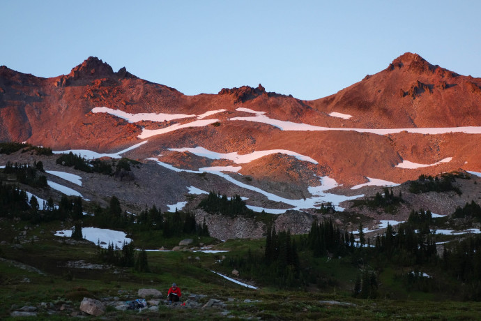 Dinner at Snowgrass Flats