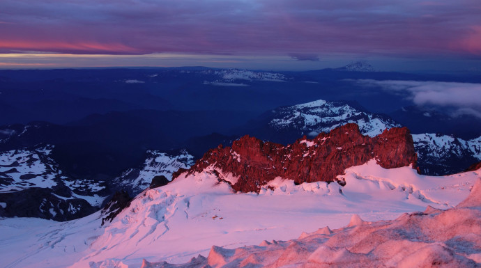 Morning Alpenglow