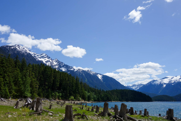 Ross Lake. Water level a little low!