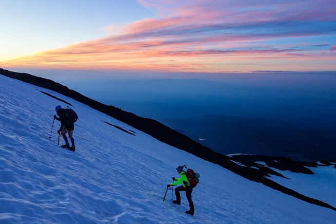 Sunrise, approaching Pikers Peak