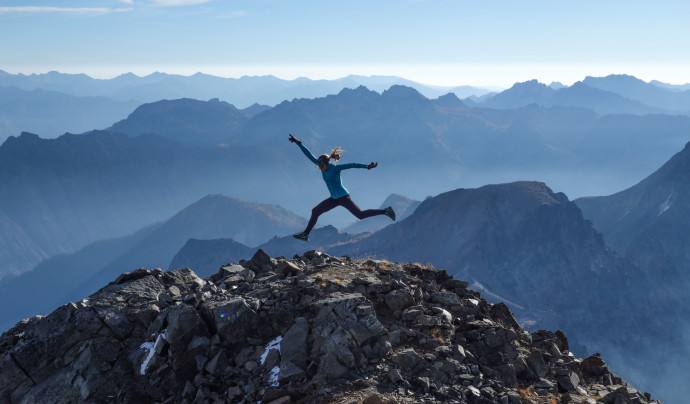 Mt. Maude summit fun