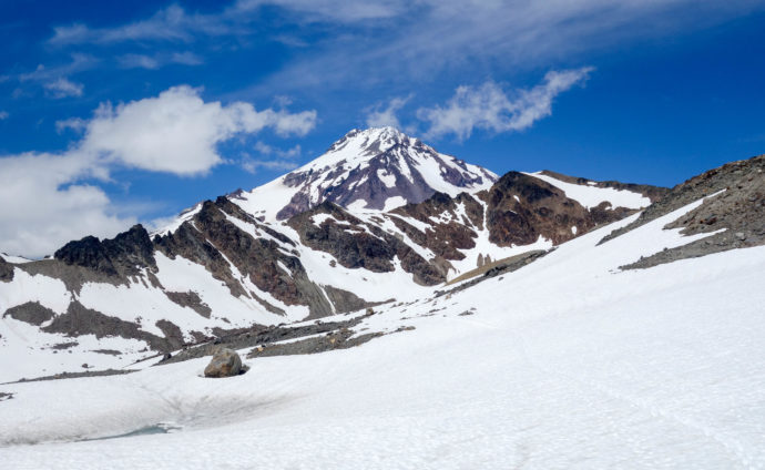 Last good view of Glacier